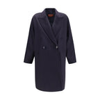 Blue Wool Oves Aries Coat