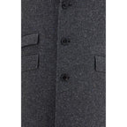 Gray Wool Oves Aries Coat