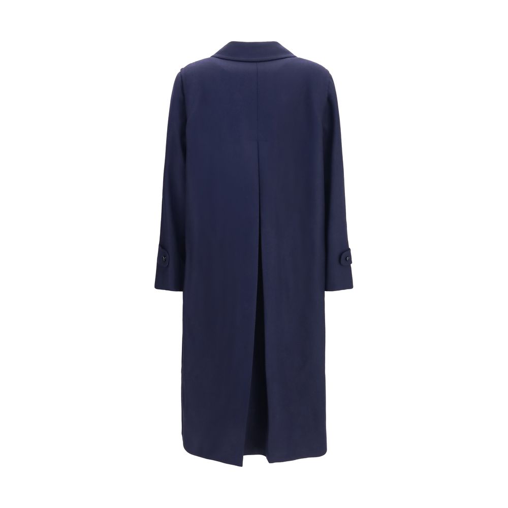 Blue Wool Oves Aries Coat