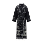 Black Wool Oves Aries Coat