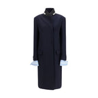 Blue Wool Oves Aries Coat