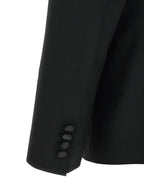 Black Virgin Wool Two-Piece Suit