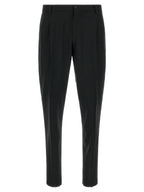 Black Virgin Wool Two-Piece Suit