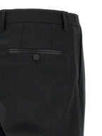 Black Virgin Wool Two-Piece Suit