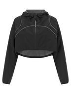 Black Polyester Sweatshirt