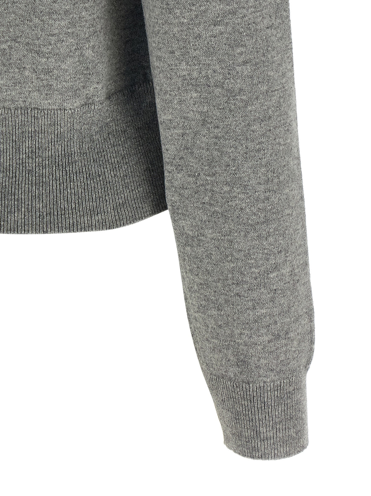 Gray Cashmere Cardigan