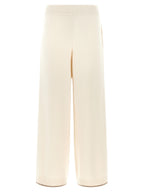 White Cashmere Athletic Pants