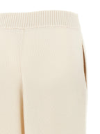 White Cashmere Athletic Pants