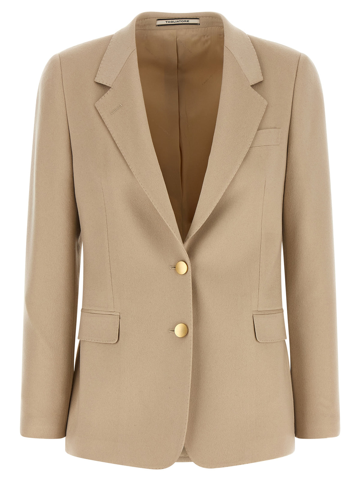 Beige Cashmere Blazer