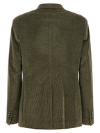 Bicolor Cotton Blazer