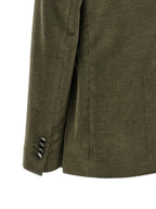 Bicolor Cotton Blazer