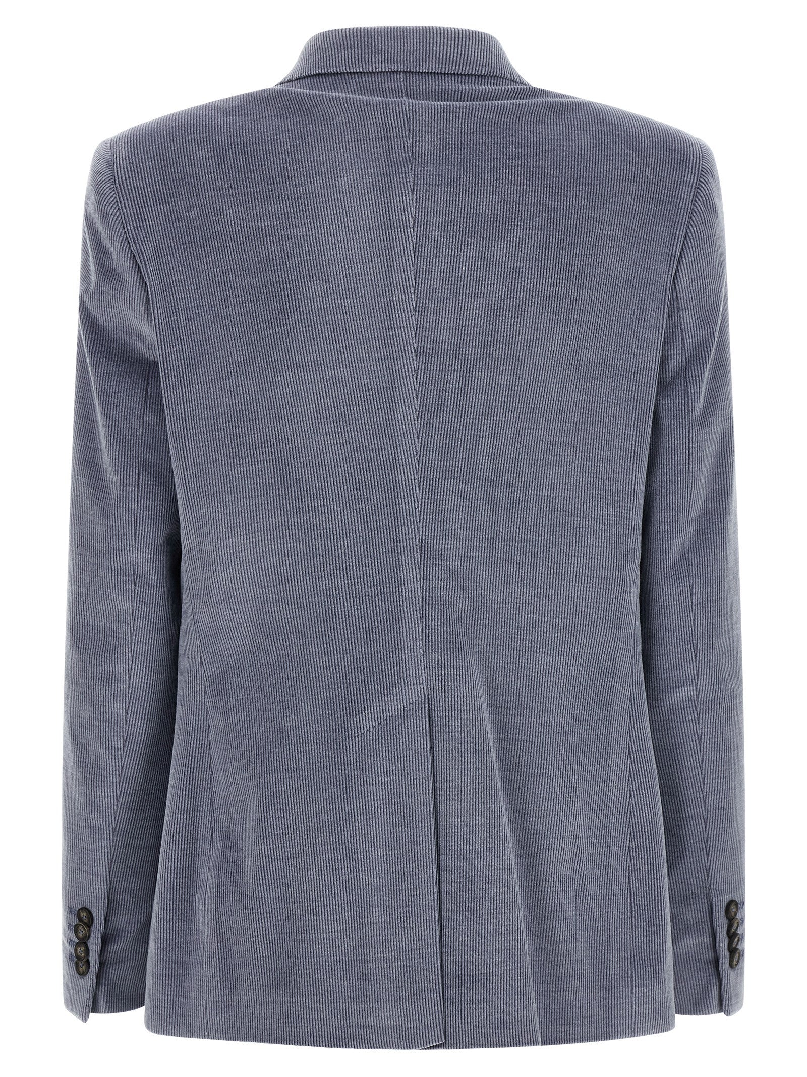 Blue Cotton Blazer