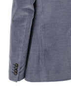 Blue Cotton Blazer