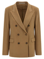 Beige Cashmere Blazer