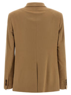 Beige Cashmere Blazer
