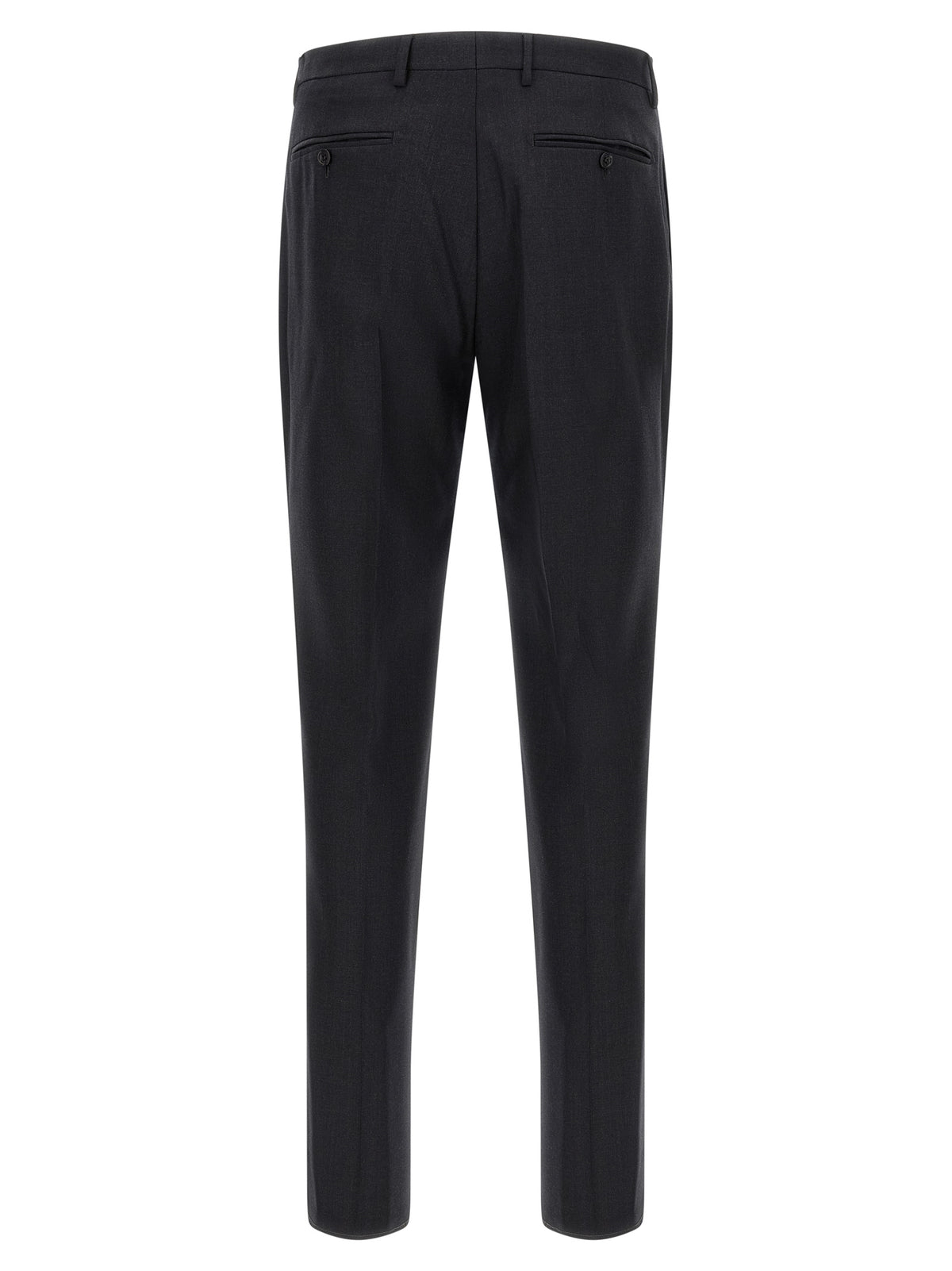 Gray Virgin Wool Two-Piece Suit