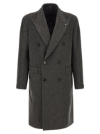 Gray Virgin Wool Coat