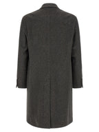 Gray Virgin Wool Coat