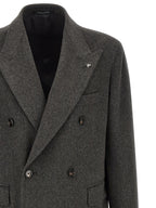 Gray Virgin Wool Coat