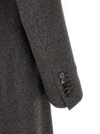 Gray Virgin Wool Coat