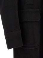 Black Cashmere Coat