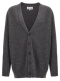 Gray Wool Cardigan