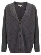 Gray Wool Cardigan