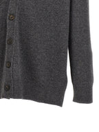 Gray Wool Cardigan