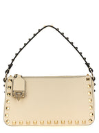 White Calfskin Shoulder Bag