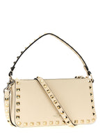 White Calfskin Shoulder Bag