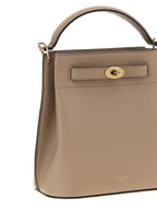 Gray Calfskin Crossbody Bag