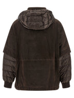 Brown Wool Leather Jacket