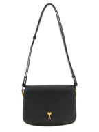 Black Cowhide Crossbody Bag