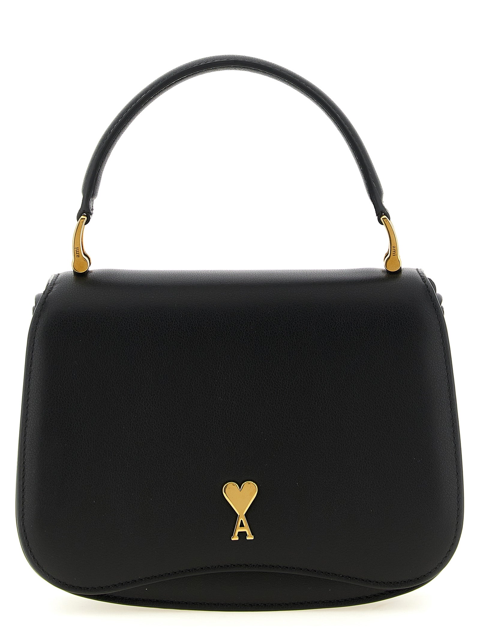 Black Cowhide Handbag