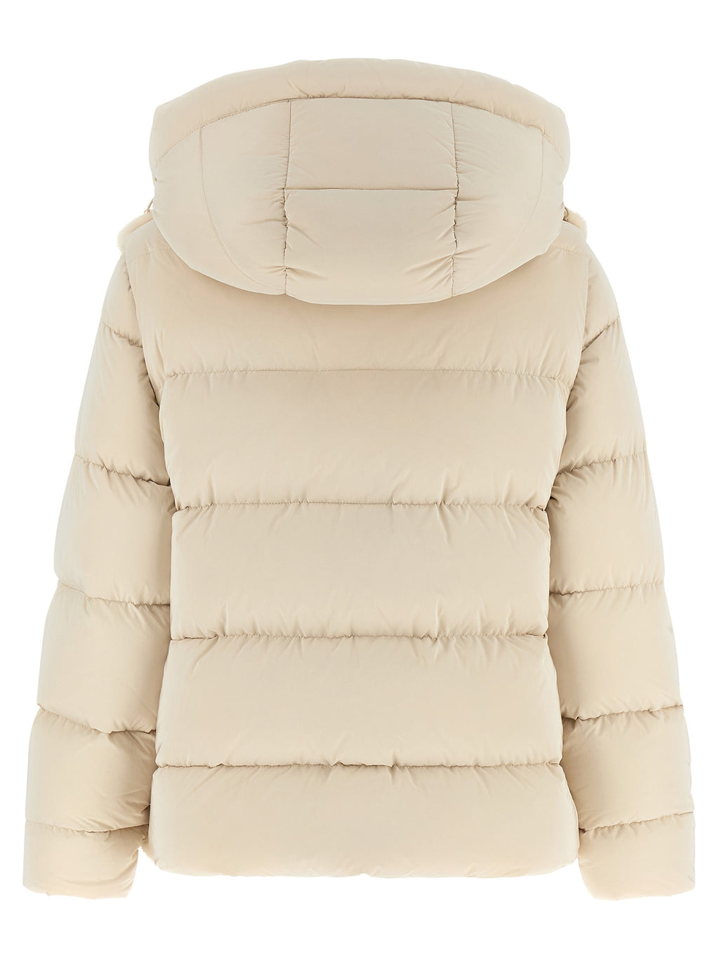 White Wool Shell Jacket