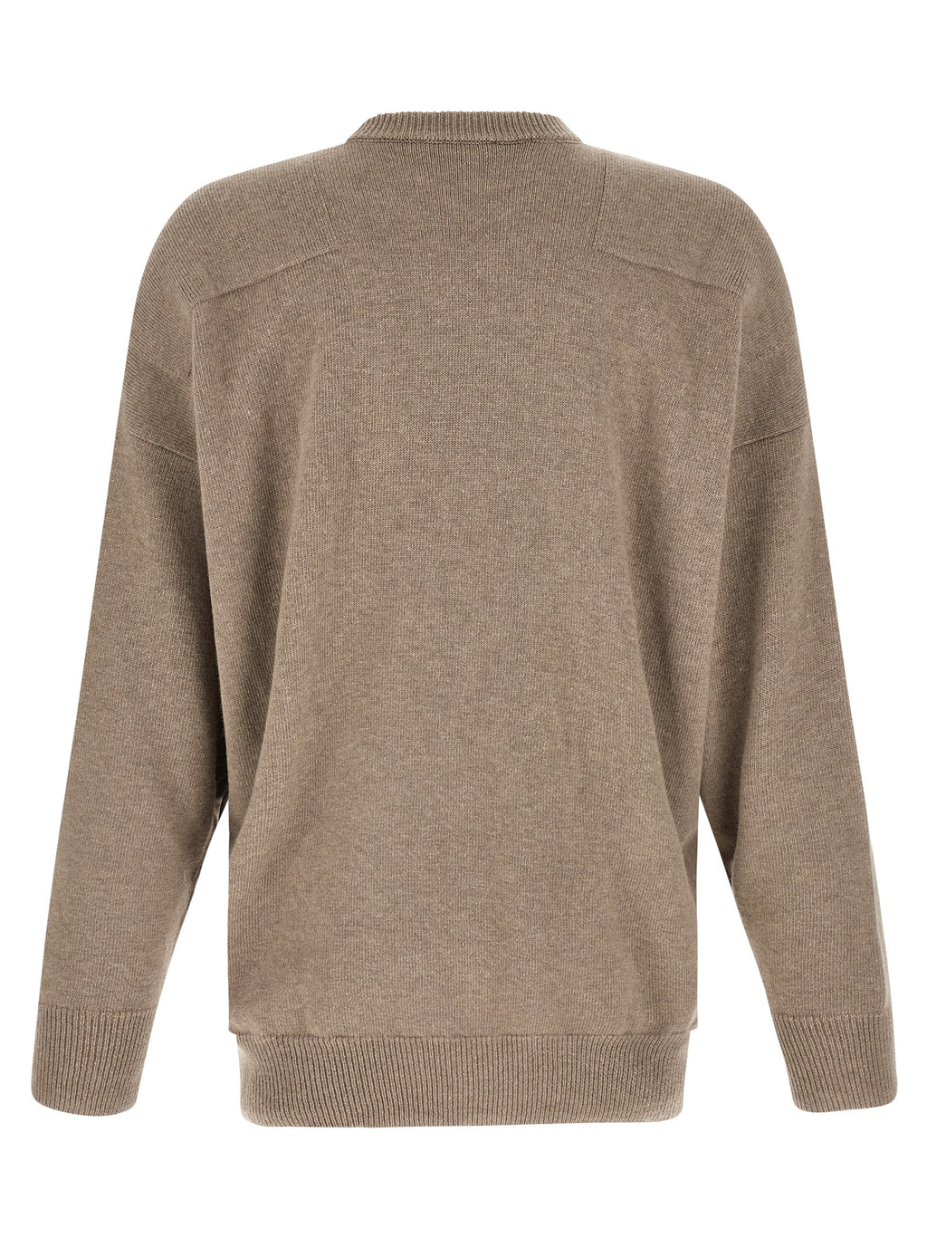Beige Wool Cardigan