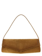 Brown Calfskin Shoulder Bag