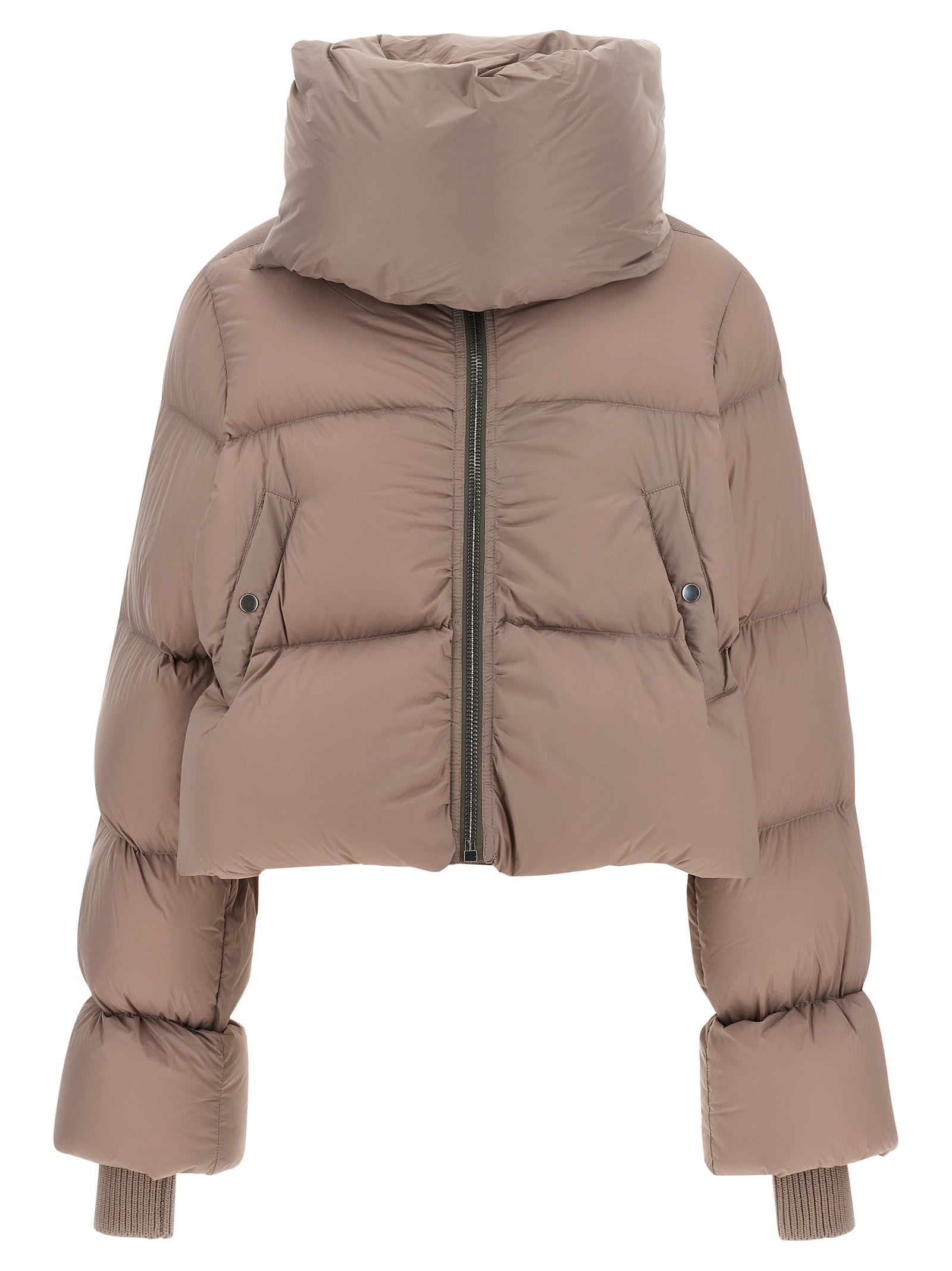 Multicolor Nylon Full-Length Jacket
