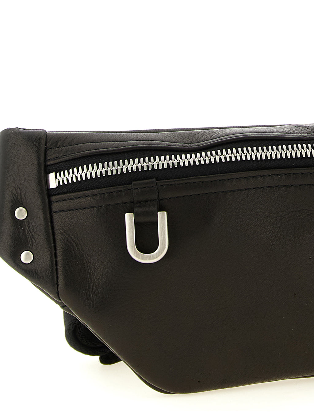 Black Calfskin Crossbody Bag