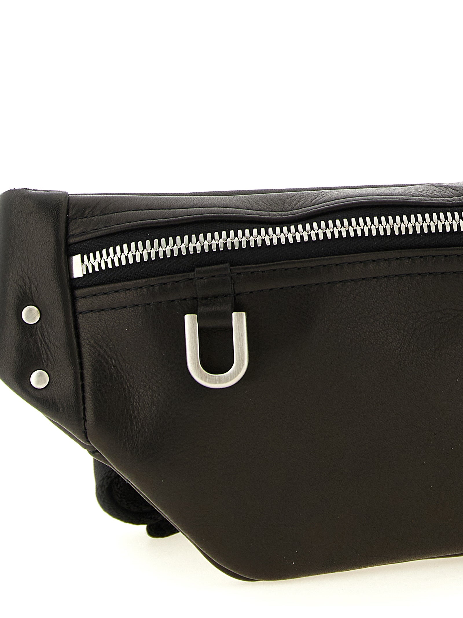 Black Calfskin Crossbody Bag