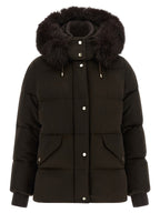 Brown Wool Full-Length Jacket