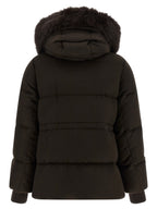 Brown Wool Full-Length Jacket