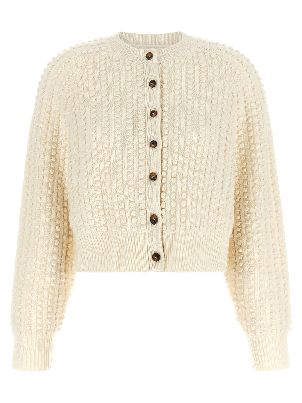 White Cashmere Cardigan