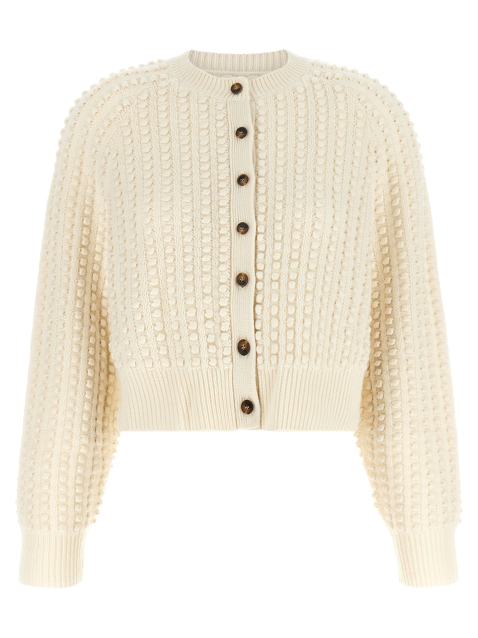 White Cashmere Cardigan