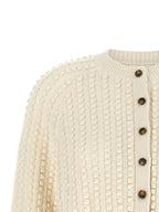 White Cashmere Cardigan