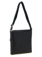 Black Calfskin Crossbody Bag
