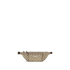 Beige Fabric Shoulder Bag