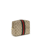Beige Fabric Shoulder Bag