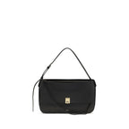 Black Calf Leather Bos Taurus Shoulder Bag