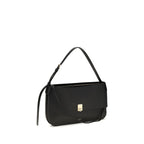 Black Calf Leather Bos Taurus Shoulder Bag